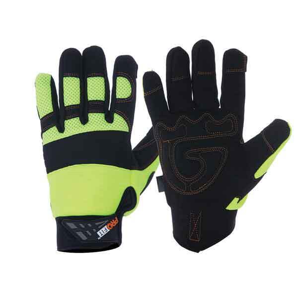 Profit Protec Hi-Vis Yellow Gloves