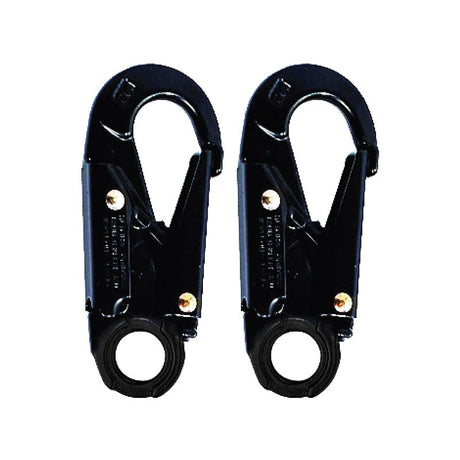 Elite Single Leg Shock Absorbing 2M Adjustable Lanyard with Hardware SN X2