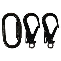Elite Double Leg Shock Absorbing Webbing Lanyard with Hardware KD & ST X2