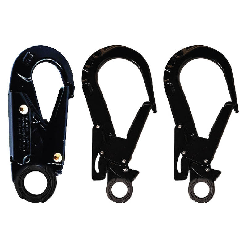 Elite Double Leg Shock Absorbing Webbing Lanyard with Hardware SN & ST X2
