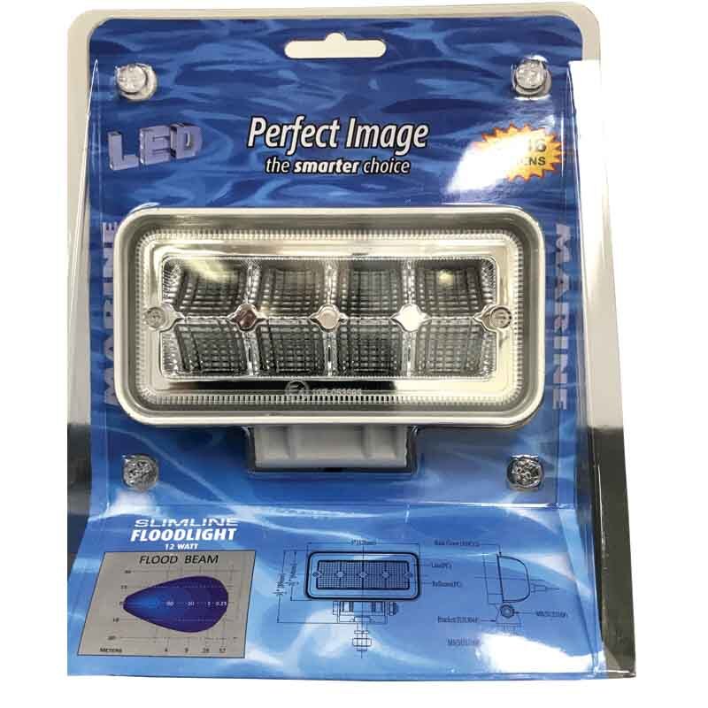 12 Watt Floodlight Black