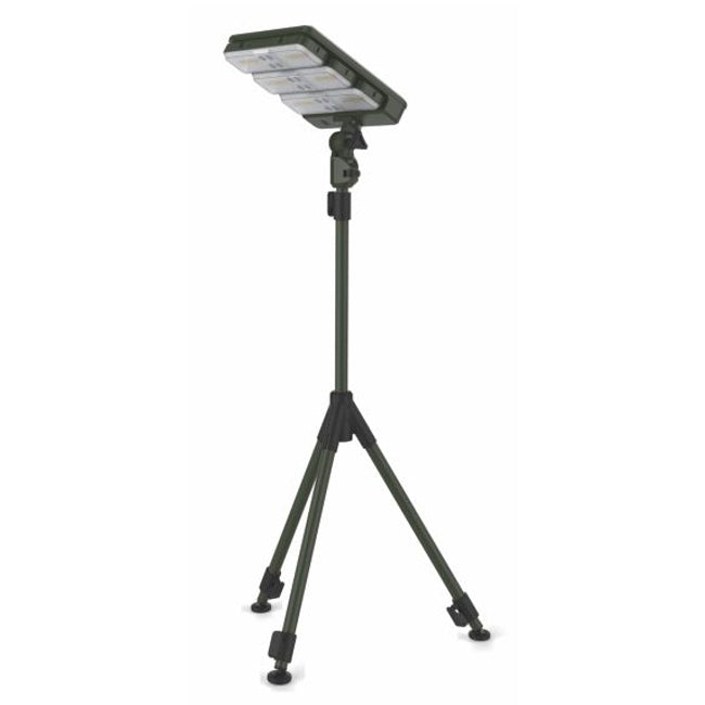 LED Waterproof Camping Work Light 25W Lithium Battery with Solar Charging