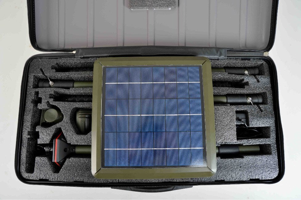 LED Waterproof Camping Work Light 25W Lithium Battery with Solar Charging