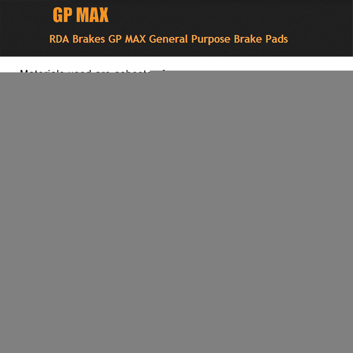 RDA Front Disc Brake Pads for Holden Nova LE LF 1989 - 10/1994 W/PBR BRAND CALIPER