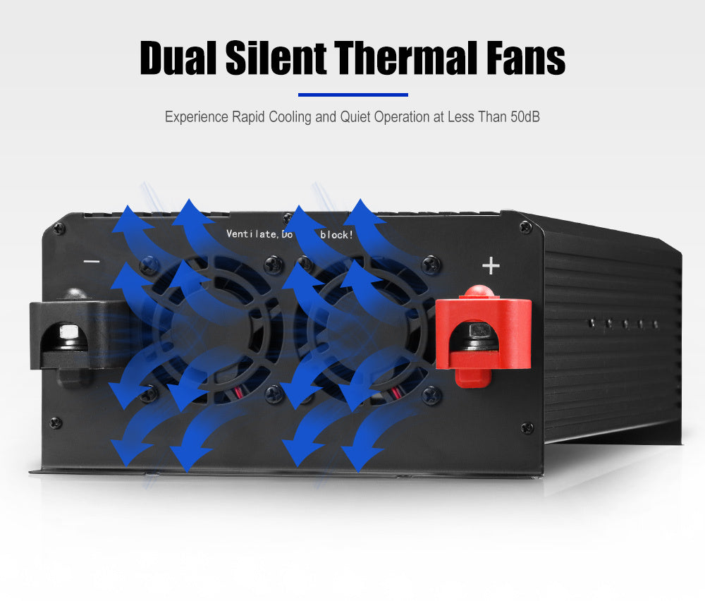 Atem Power Pure Sine Wave Power Inverter 12V to 240V 3000W/6000W Camping Car Boat