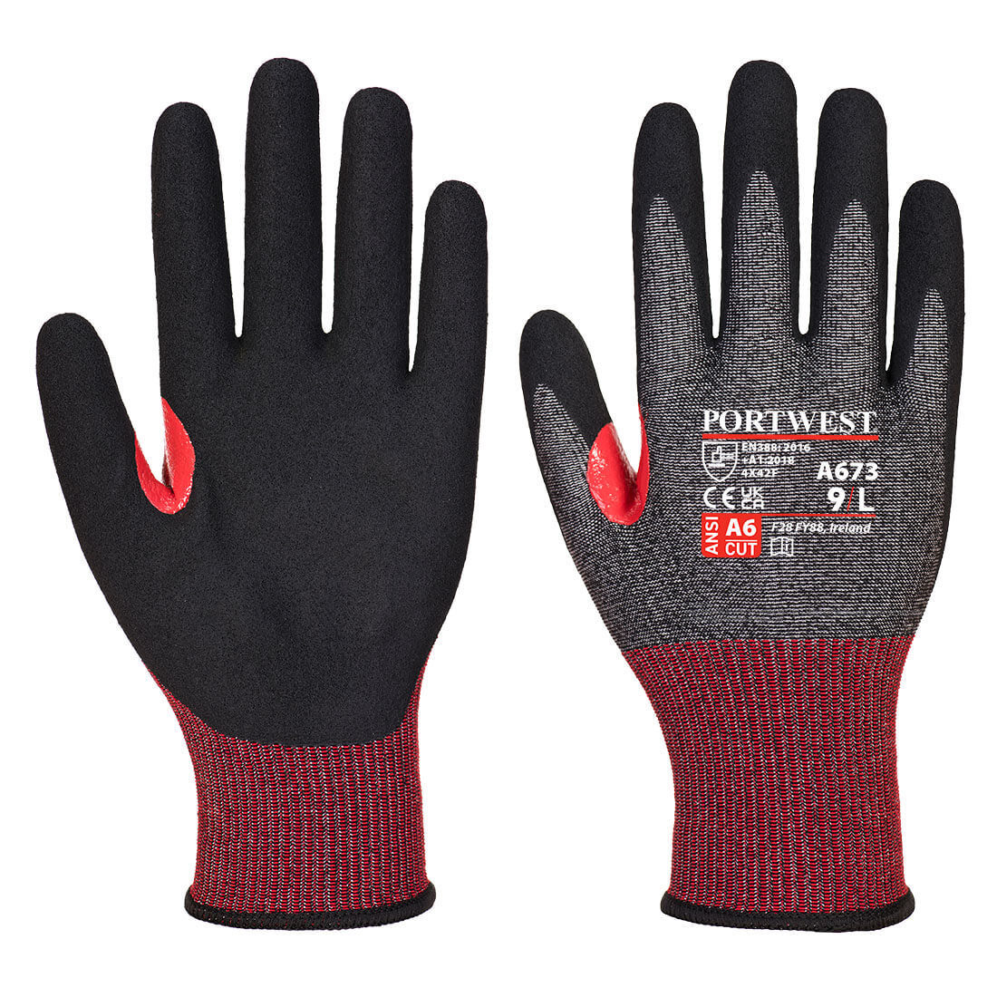 Portwest CS AHR18 Nitrile Foam Cut Glove