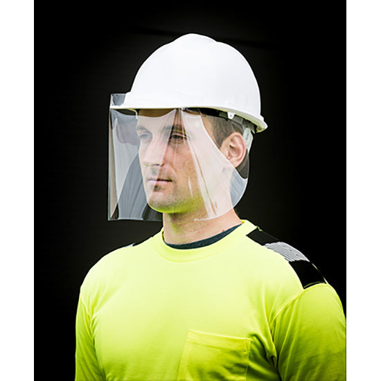 500m APET Helmet Screen 250 Pack Clear