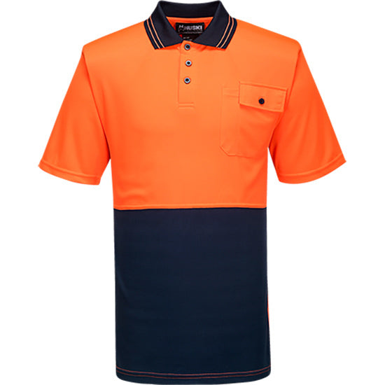 Huski Truckie Short Sleeve Polo Shirt