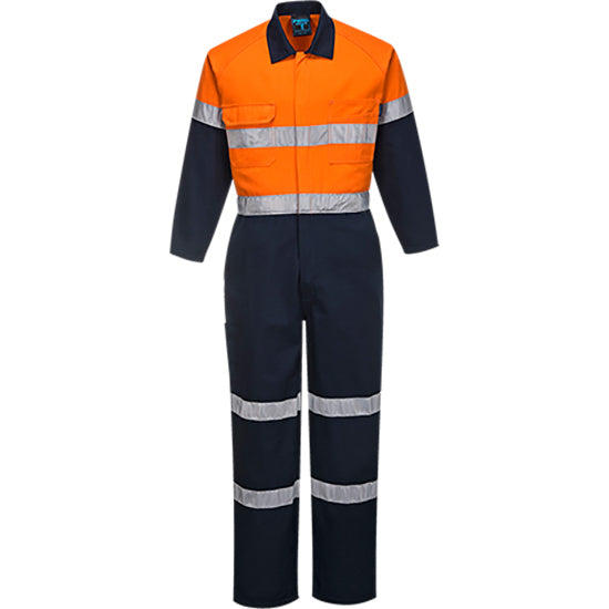 Prime Mover Regular Weight Combination Coveralls with Tape