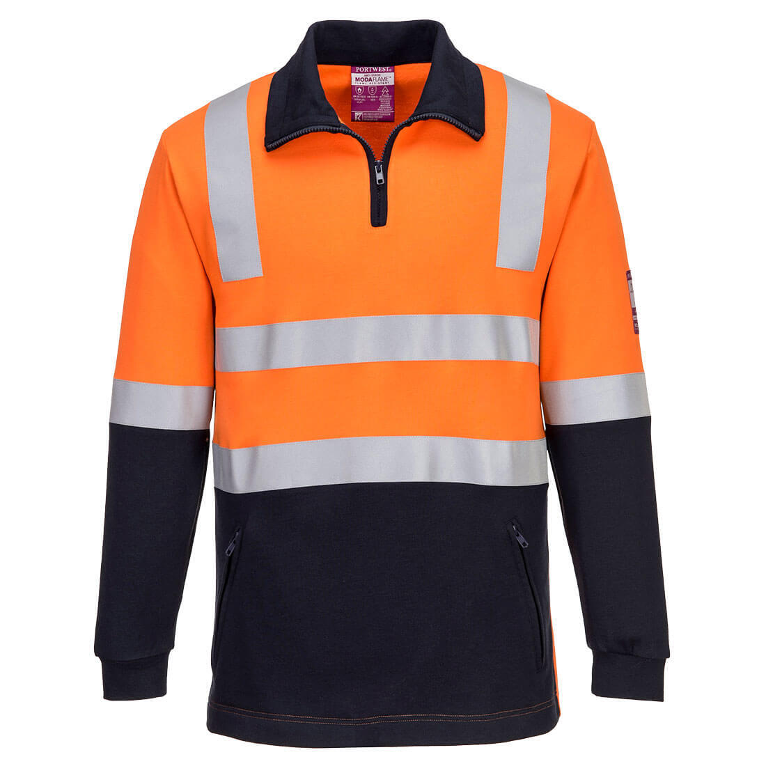 Portwest FR Hi-Vis Brushed Fleece