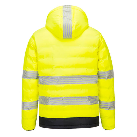 Portwest Hi-Vis Ultrasonic Heated Tunnel Jacket