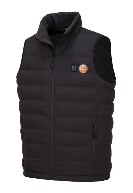 Portwest Ultrasonic Heated Tunnel Gilet Black