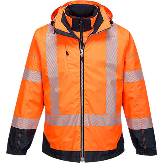 Portwest PW3 Hi-Vis Breathable 3-in-1 Jacket