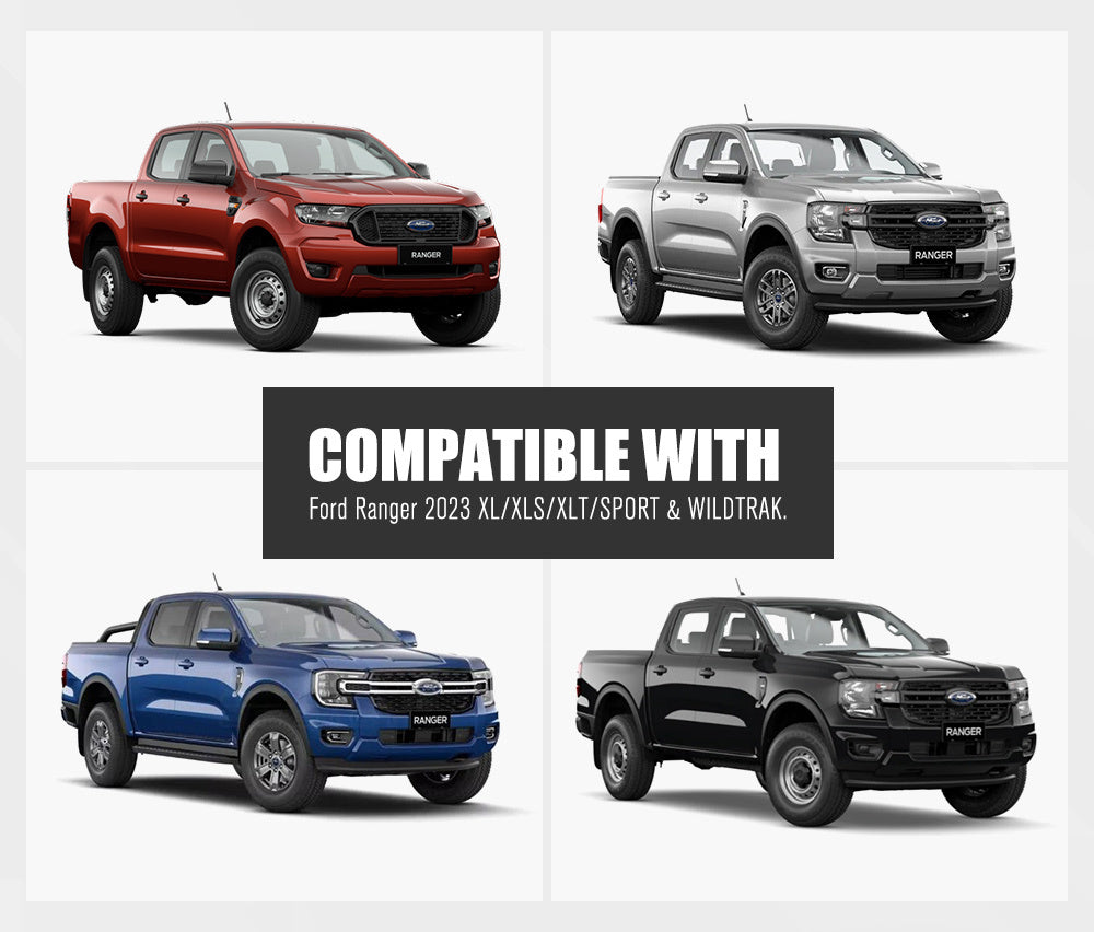 MOBI Pair LED Tail Lights For Ford Ranger XL XLS XLT SPORT MY 2023 - on