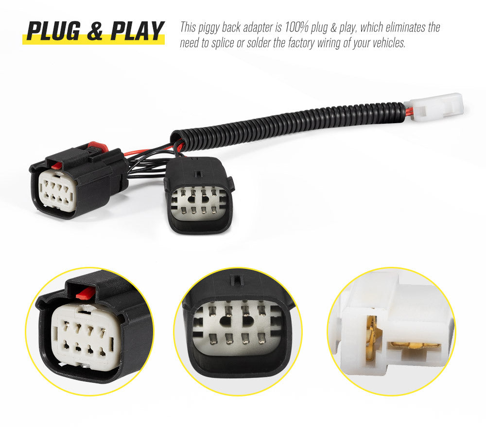 LIGHTFOX Wiring Harness Kit for Ford Ranger Raptor Everest Plug and Play