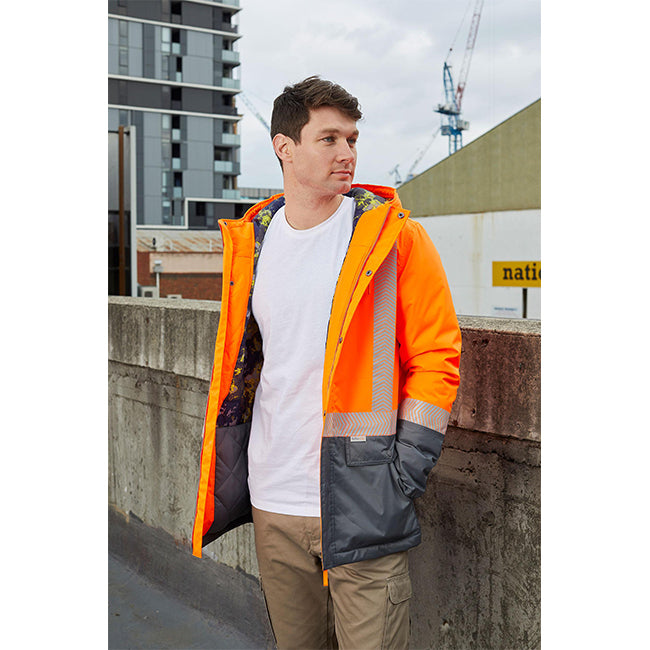 Rainbird Workwear Harvey Parka Fluoro