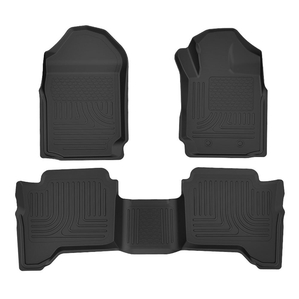 3D TPE Floor Mats for Ford Ranger Wildtrak Raptor PX PX2 PX3 2011-ON