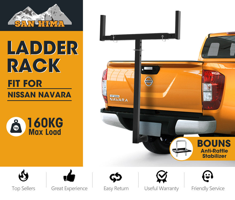 SAN HIMA Tow Bar Ladder Rack for Mitsubishi Triton