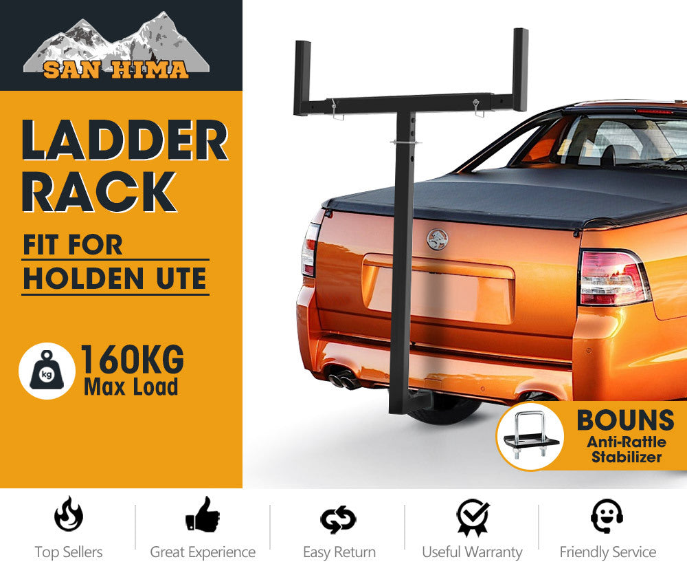 SAN HIMA Tow Bar Ladder Rack for Holden HSV Ute Holden Maloo