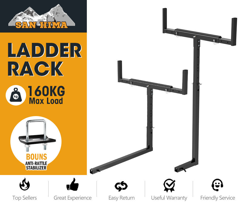 SAN HIMA Tow Bar Hitch Mount Ladder Rack
