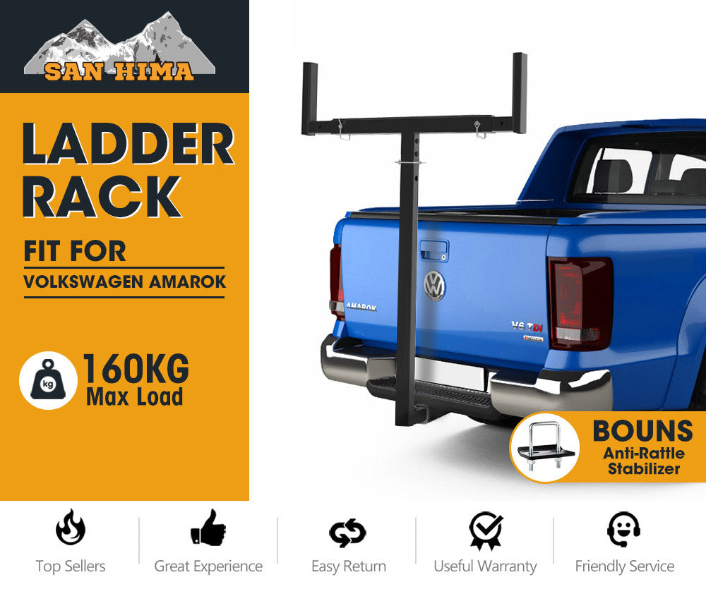 SAN HIMA Tow Bar Ladder Rack for Volkswagen Amarok