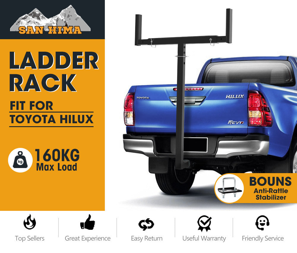 SAN HIMA Tow Bar Ladder Rack for Toyota Hilux