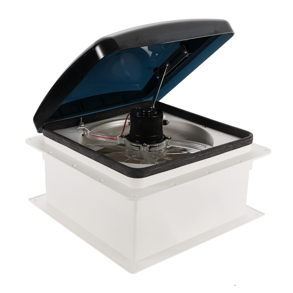 SAN HIMA Caravan Roof Vent Hatch & 3 Speed Pop-Up Fan 12V