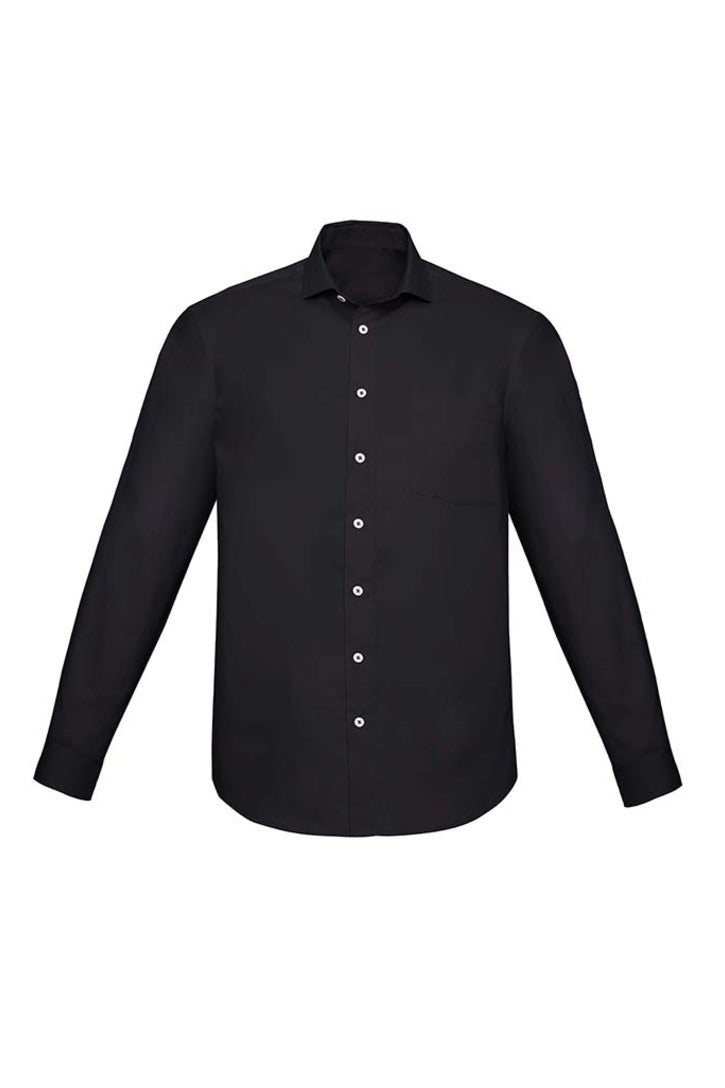 Biz Corporates Charlie Mens Long Sleeve Classic Fit Shirt