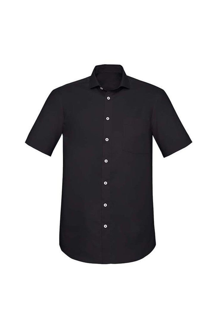 Biz Corporates Charlie Mens Short Sleeve Classic Fit Shirt