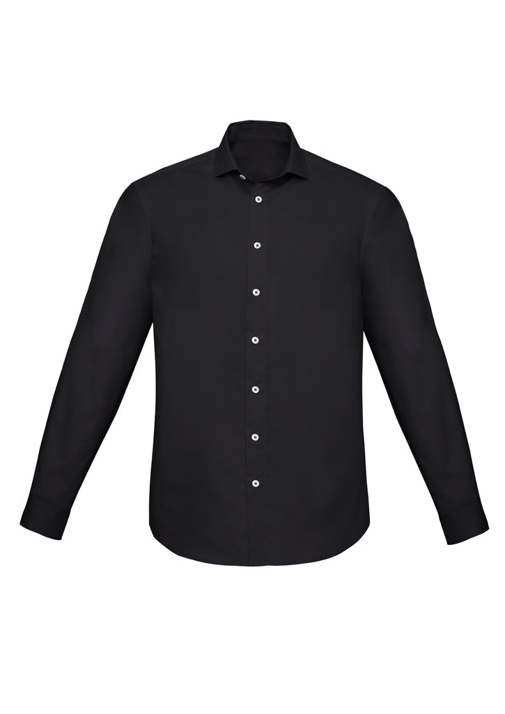 Biz Corporates Charlie Mens Long Sleeve Slim Fit Shirt
