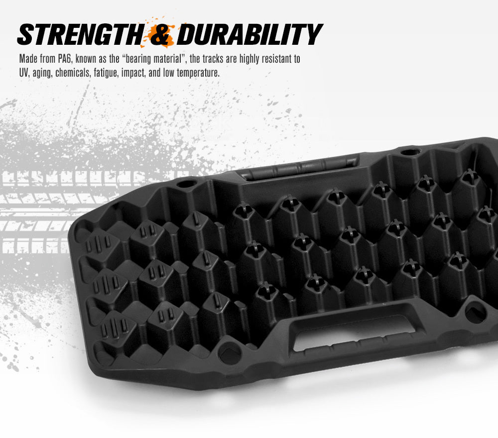 BUNKER INDUST Recovery Tracks Sand Track Black 15T 4WD Car Accessories 4x4