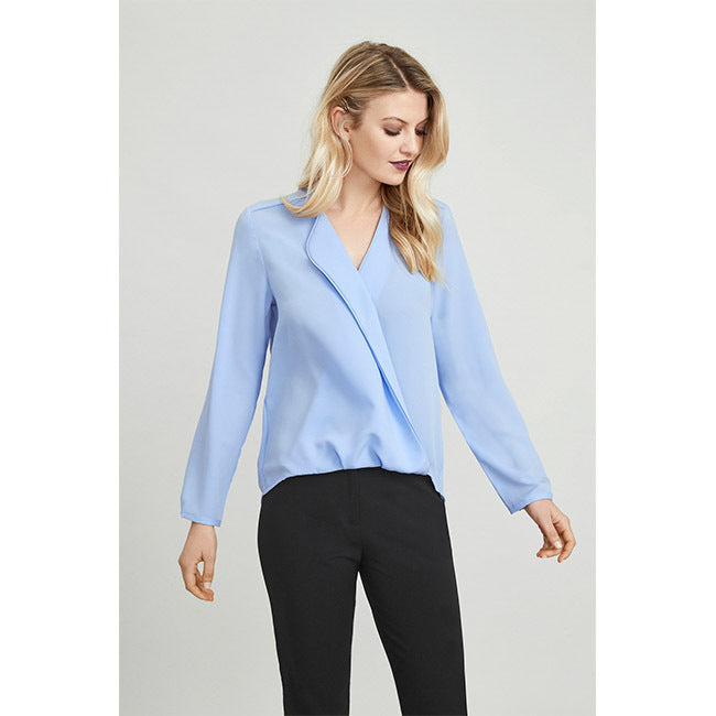 Biz Collection Lily Ladies Hi-Lo Blouse