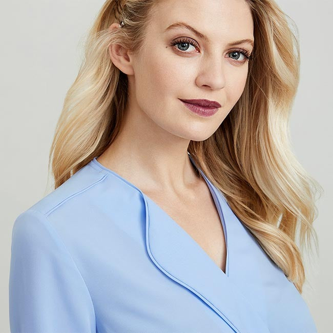 Biz Collection Lily Ladies Hi-Lo Blouse