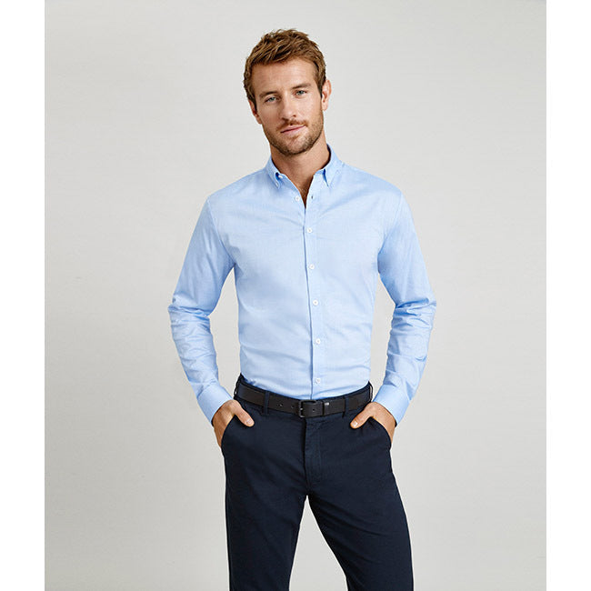 Biz Collection Camden Mens Long Sleeve Shirt