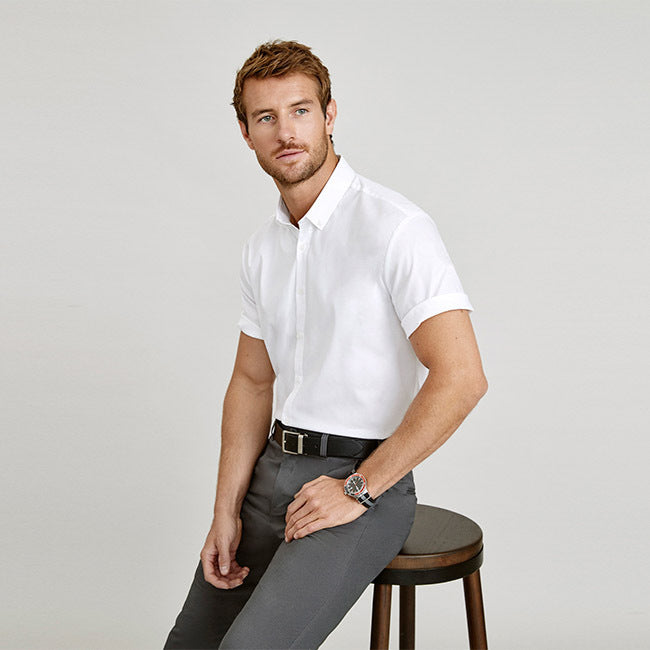 Biz Collection Camden Mens Short Sleeve Shirt