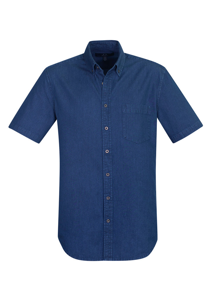 Biz Collection Indie Mens Short Sleeve Shirt