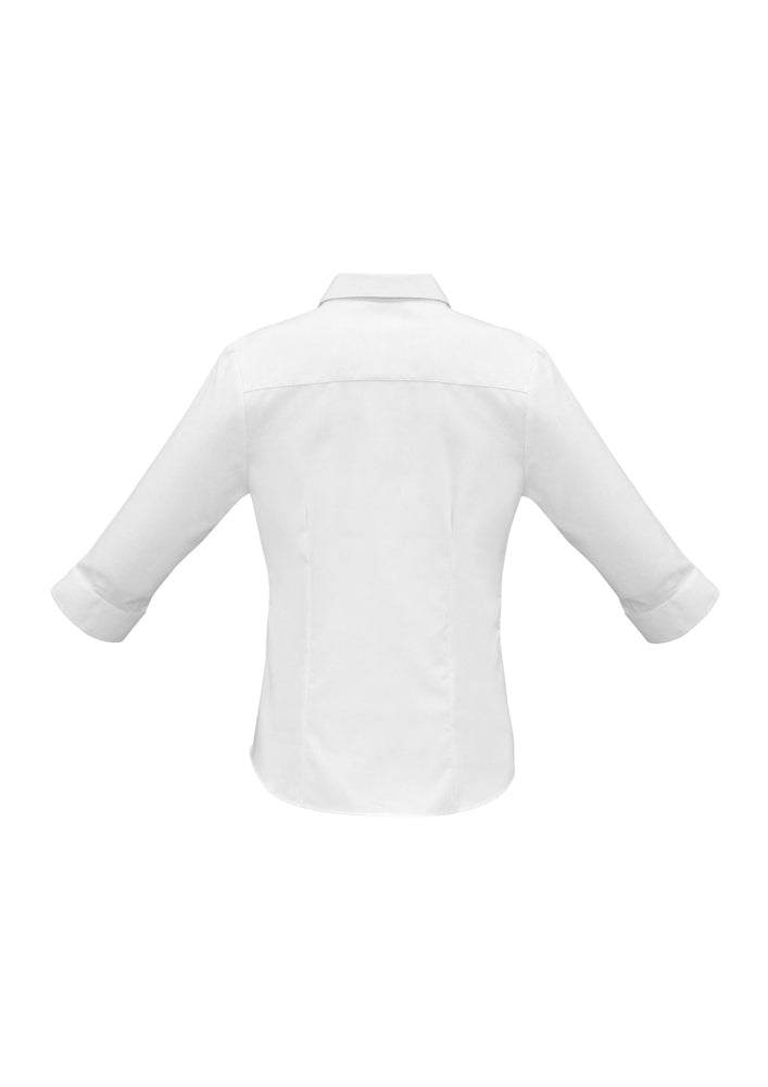 Biz Collection Ladies Luxe 3/4 Sleeve Shirt