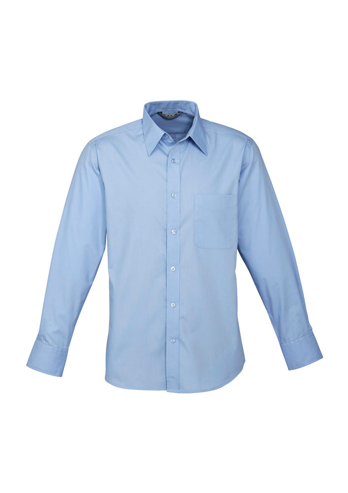 Biz Collection Mens Base Long Sleeve Shirt