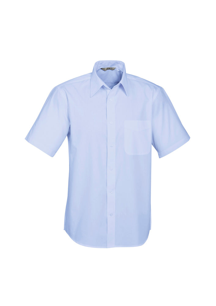 Biz Collection Mens Base Short Sleeve Shirt