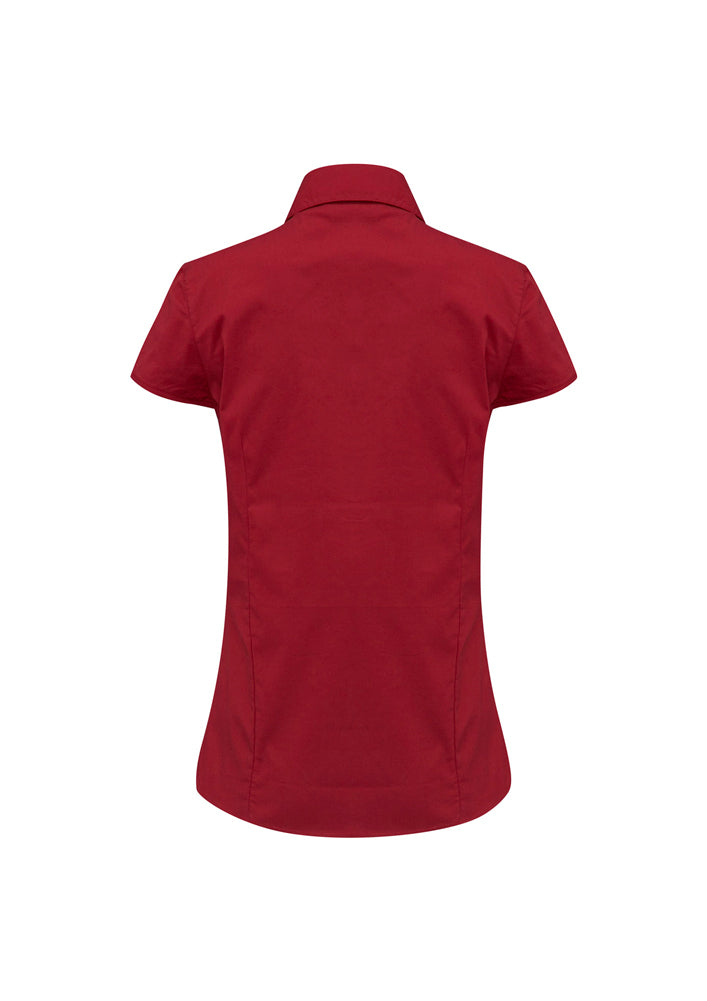 Biz Collection Ladies Metro Cap Sleeve Shirt