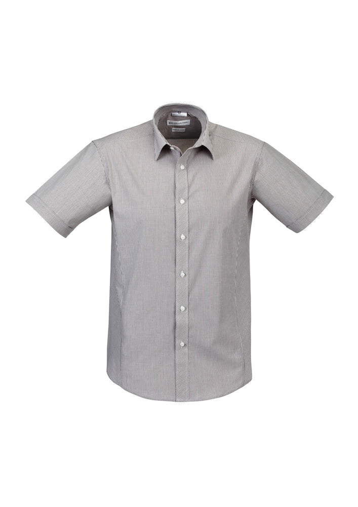 Biz Collection Mens Berlin Short Sleeve Shirt