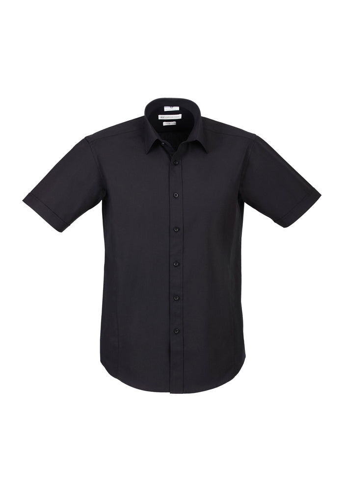 Biz Collection Mens Berlin Short Sleeve Shirt