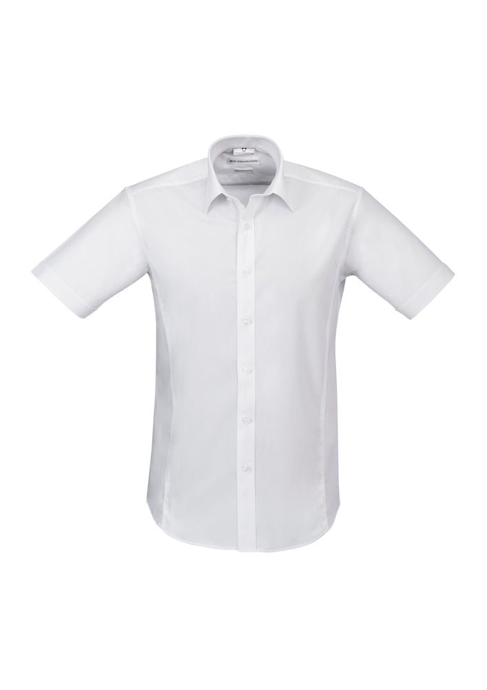 Biz Collection Mens Berlin Short Sleeve Shirt