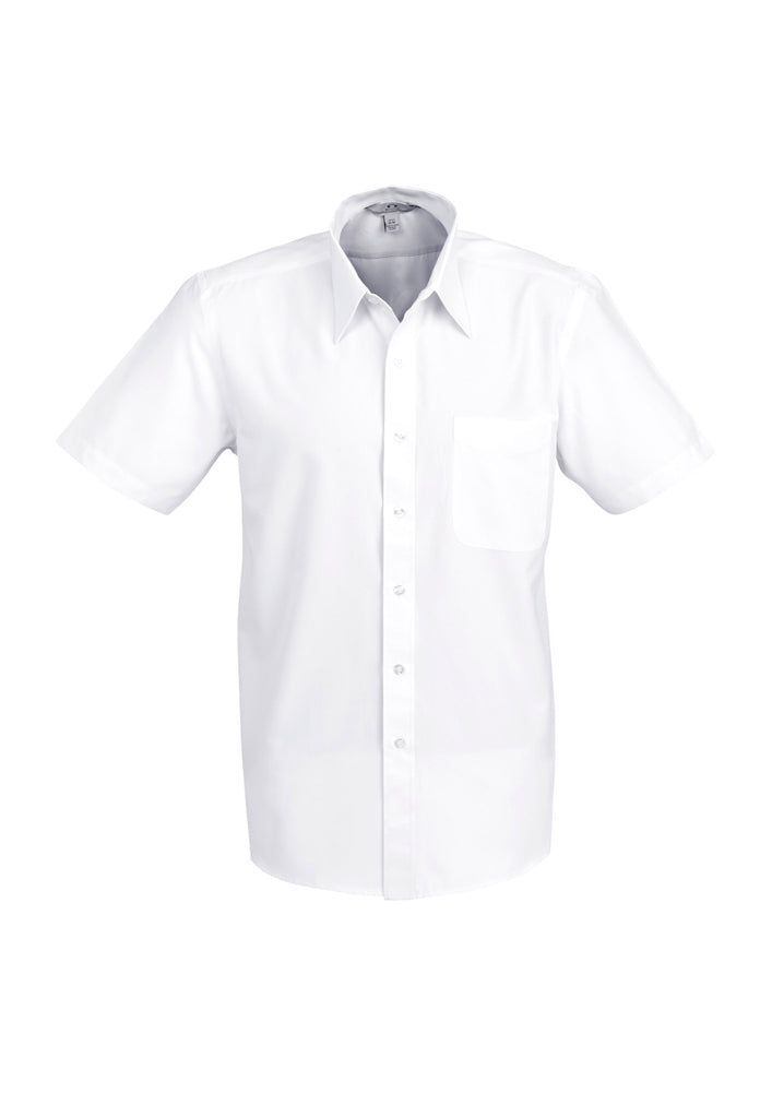 Biz Collection Mens Ambassador Short Sleeve Shirt