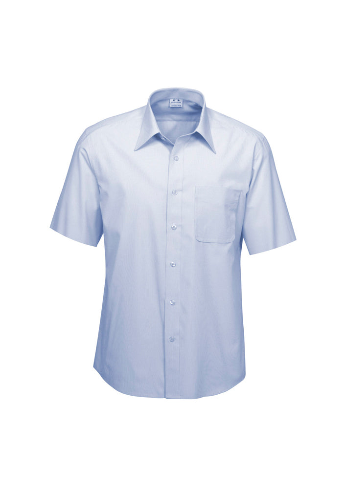 Biz Collection Mens Ambassador Short Sleeve Shirt