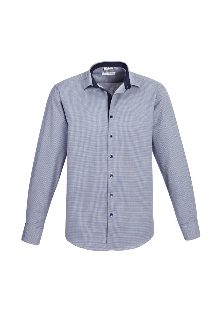 Biz Collection Mens Edge Long Sleeve Shirt