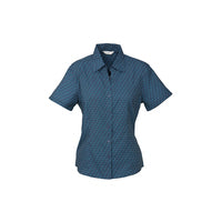 Biz Collection Ladies Printed Oasis Short Sleeve Shirt