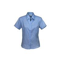 Biz Collection Ladies Printed Oasis Short Sleeve Shirt