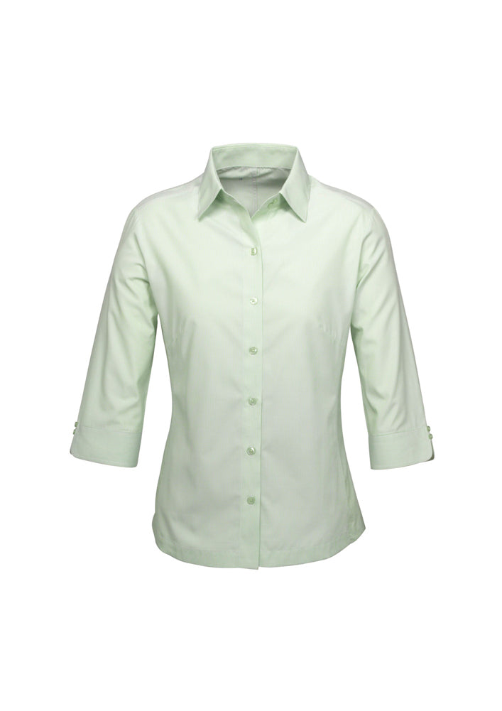 Biz Collection Ladies Ambassador 3/4 Sleeve Shirt Green 6