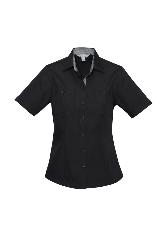 Biz Collection Ladies Bondi Short Sleeve Shirt